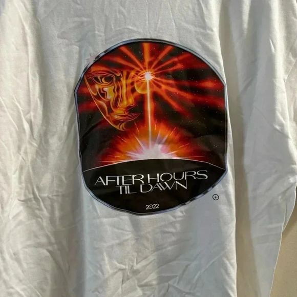 Men’s XXL  The Weeknd After Hours Til Dawn Concert 2022 Global Stadium T Shirt - Picture 2 of 5